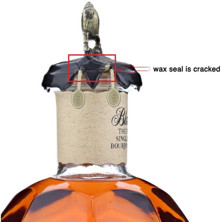 Blanton's Special Reserve Red Label - Japanese Import Bourbon Blooper Bottle - Broken Wax Seal (SEE DESCRIPTION) - Available at Wooden Cork