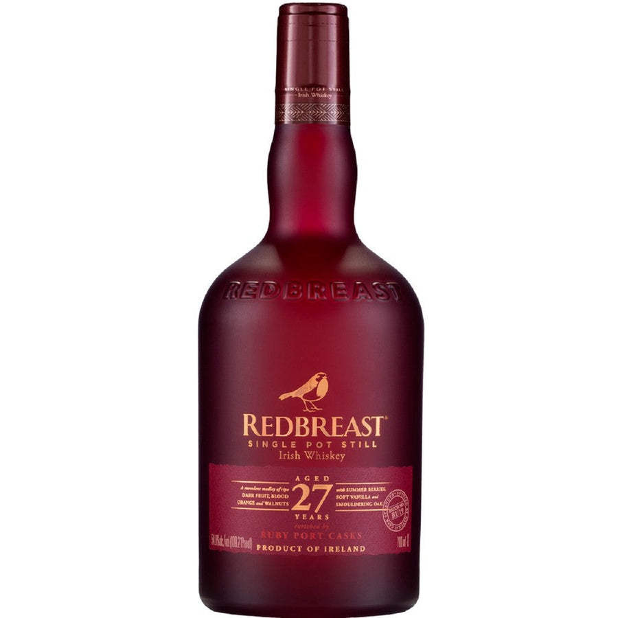 Redbreast 27 Year Old Irish Single Pot Still Whiskey - Available at Wooden Cork