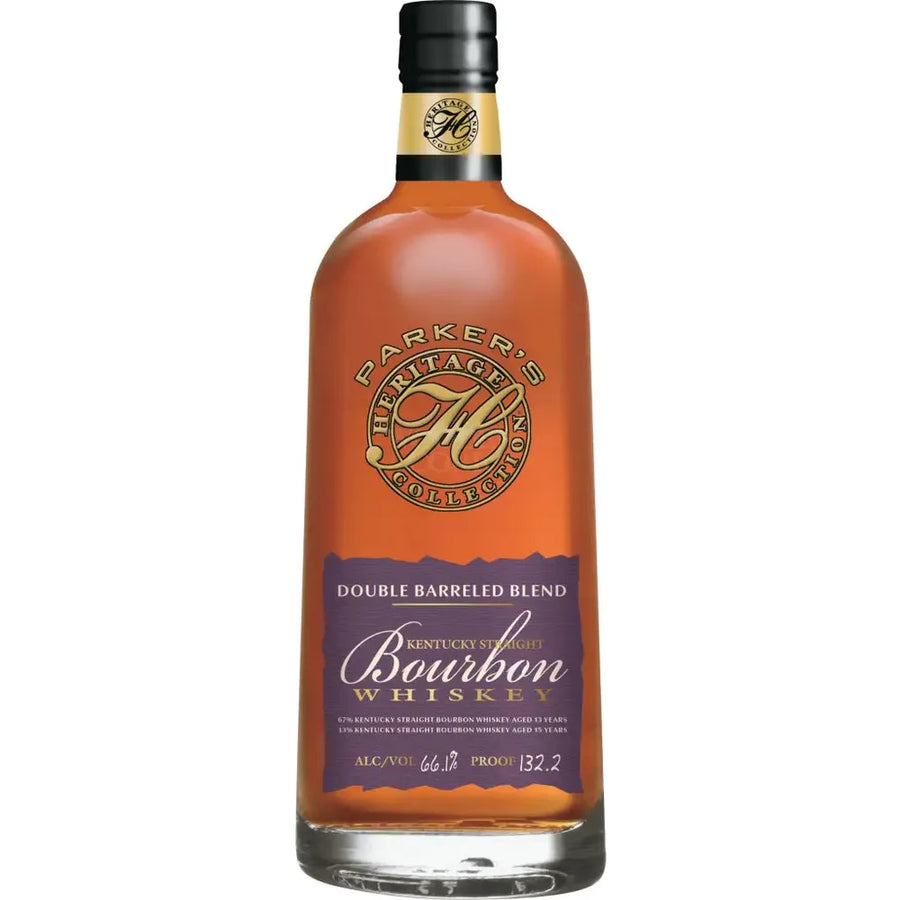 Parker’s Heritage Collection 16 Bourbon Whiskey 2022 Double Barreled 132.2 Proof Wheat Whiskey