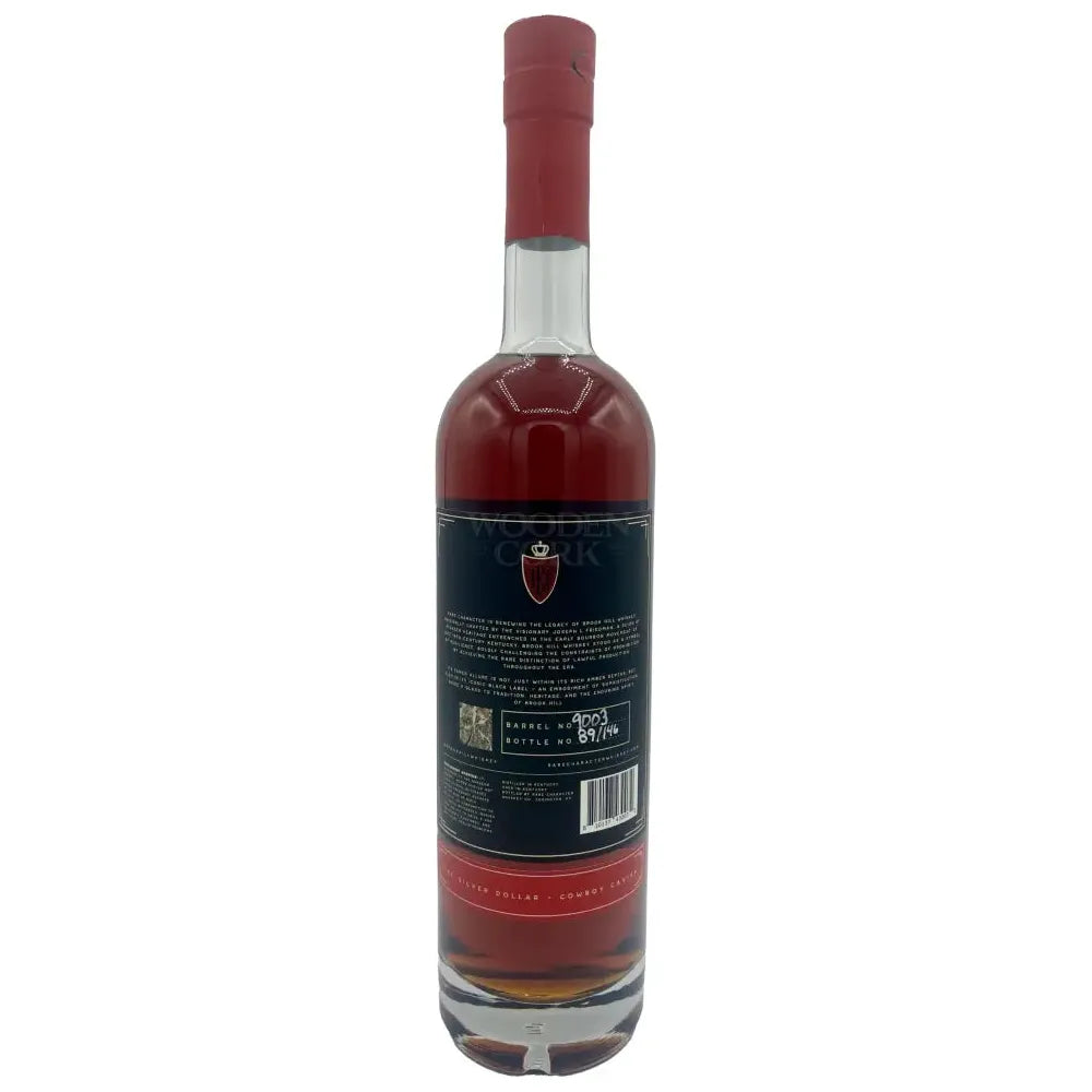 Rare Character Brook Hill Bourbon The Silver Dollar - Cowboy Caviar 9 Year 129.28 Proof Bourbon