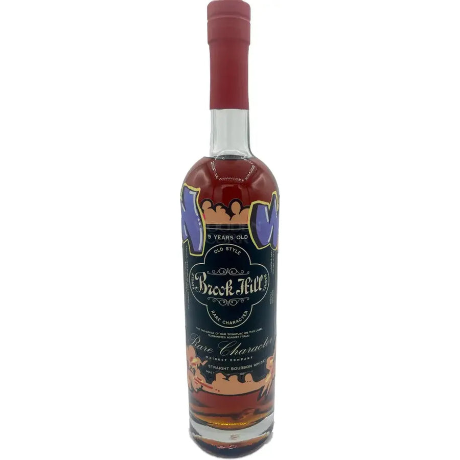Rare Character Brook Hill Bourbon WHISKEY WISEMAN 9 Year 140.58 Proof Bourbon