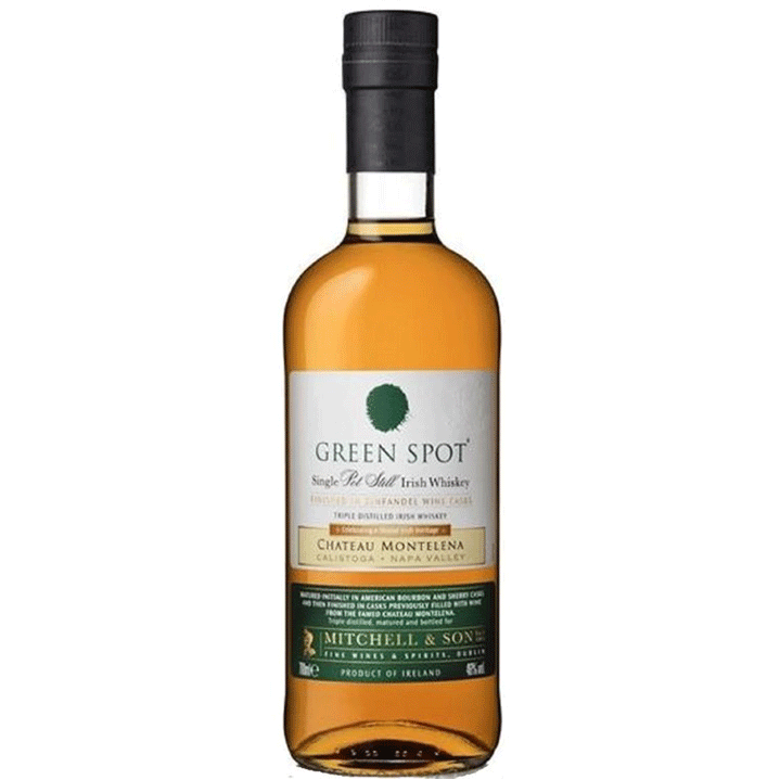 Green Spot Irish Single Pot Still Irish Whiskey Finished in Zinfandel Cask Chateau Montelena - Available at Wooden Cork