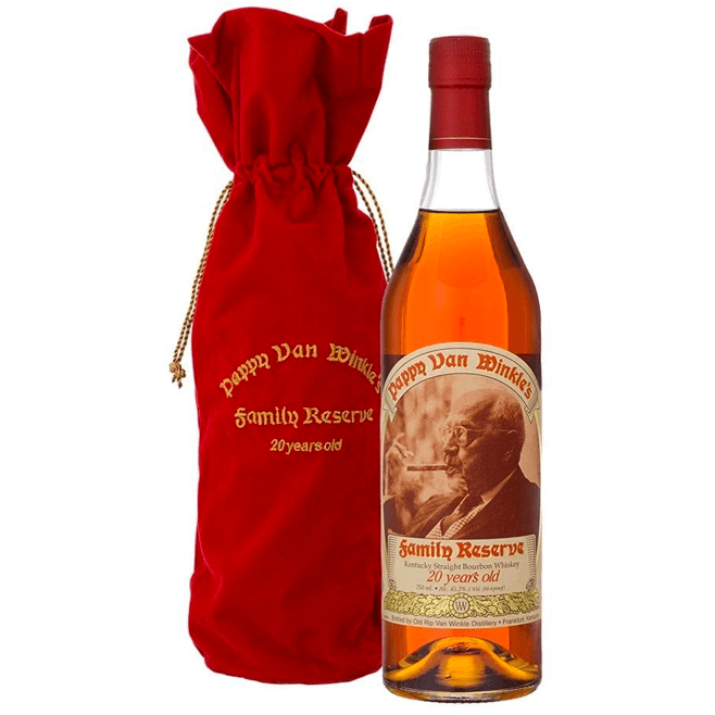 Pappy Van Winkle's 20 Year Family Reserve - Available at Wooden Cork