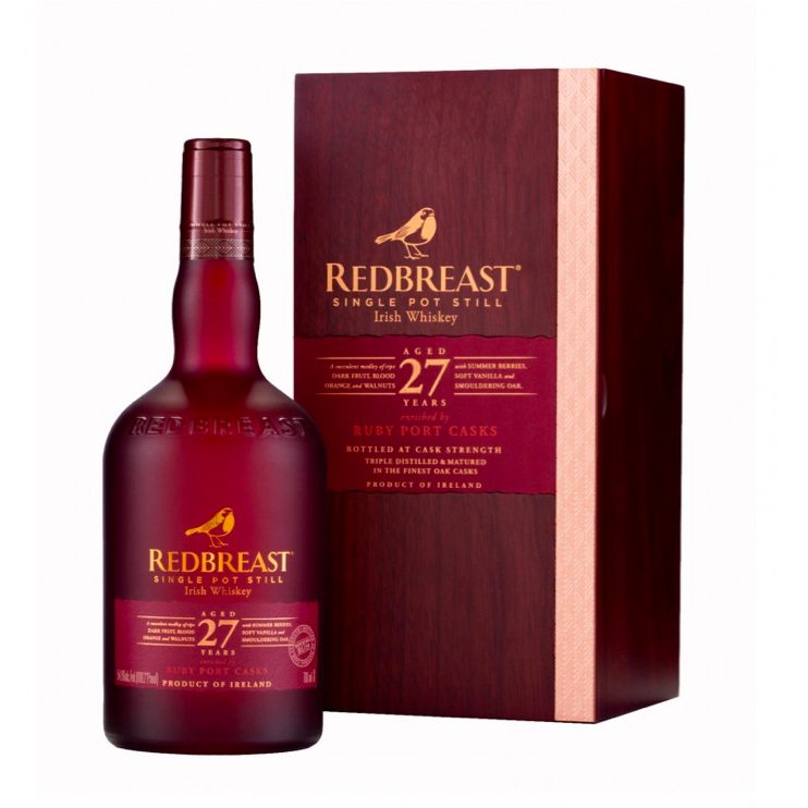 Redbreast 27 Year Old Irish Single Pot Still Whiskey - Available at Wooden Cork